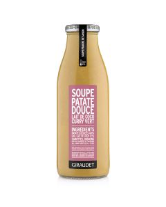 Patate douce lait de coco curry vert