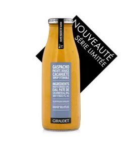 Gaspacho Patate Douce, Cacahuète et Sirop d'Érable