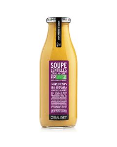 Lentilles corail curry bio