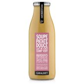 Patate douce lait de coco curry vert