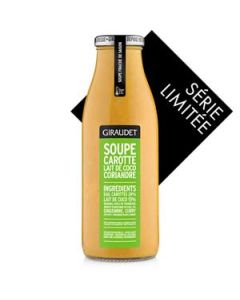 Carotte lait de coco coriandre