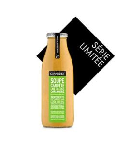 Carotte lait de coco coriandre